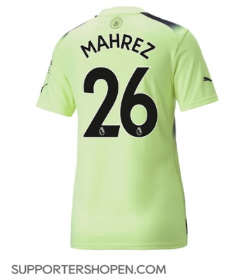 Manchester City Riyad Mahrez #26 Tredje Matchtröja Dam 2022-23 Kortärmad